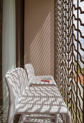Deluxe-Zweibettzimmer | Balkon