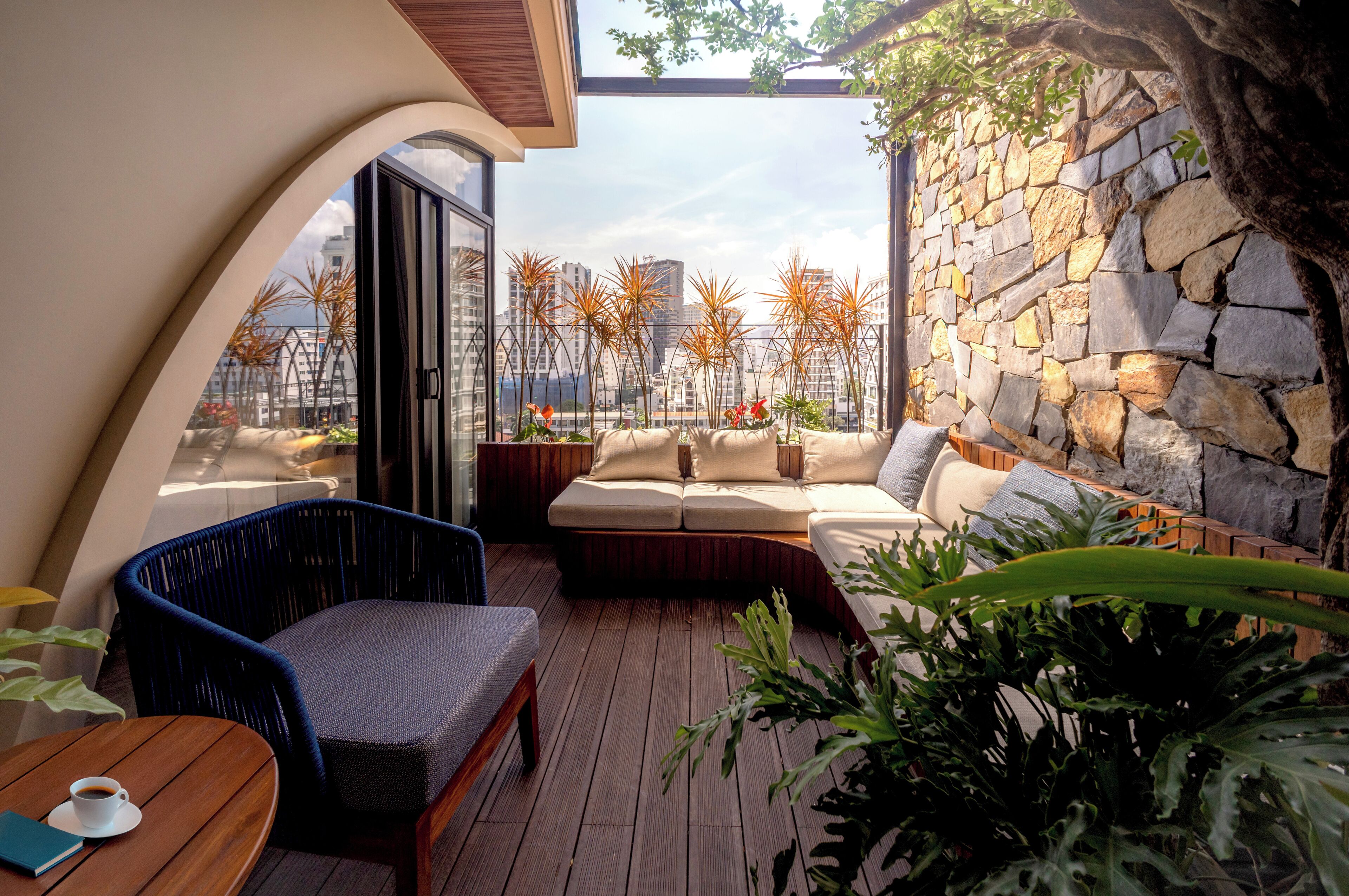 Habitación de diseño doble (Terrace Suite) | Balcón