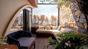 Design-Doppelzimmer (Terrace Suite) | Balkon