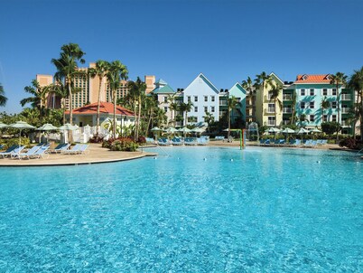 Like having your very own island home, right in the center of all the fun!