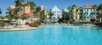 Like having your very own island home, right in the center of all the fun!