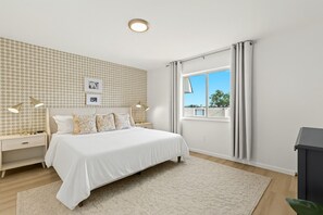 1 slaapkamer, een bureau, een strijkplank/strijkijzer, gratis wifi