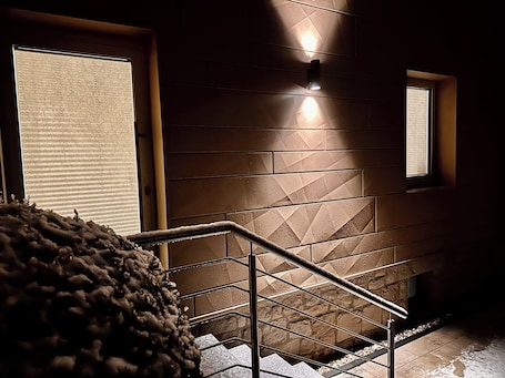 Interior. Studio apartment "Cozy" with terrace & parking space