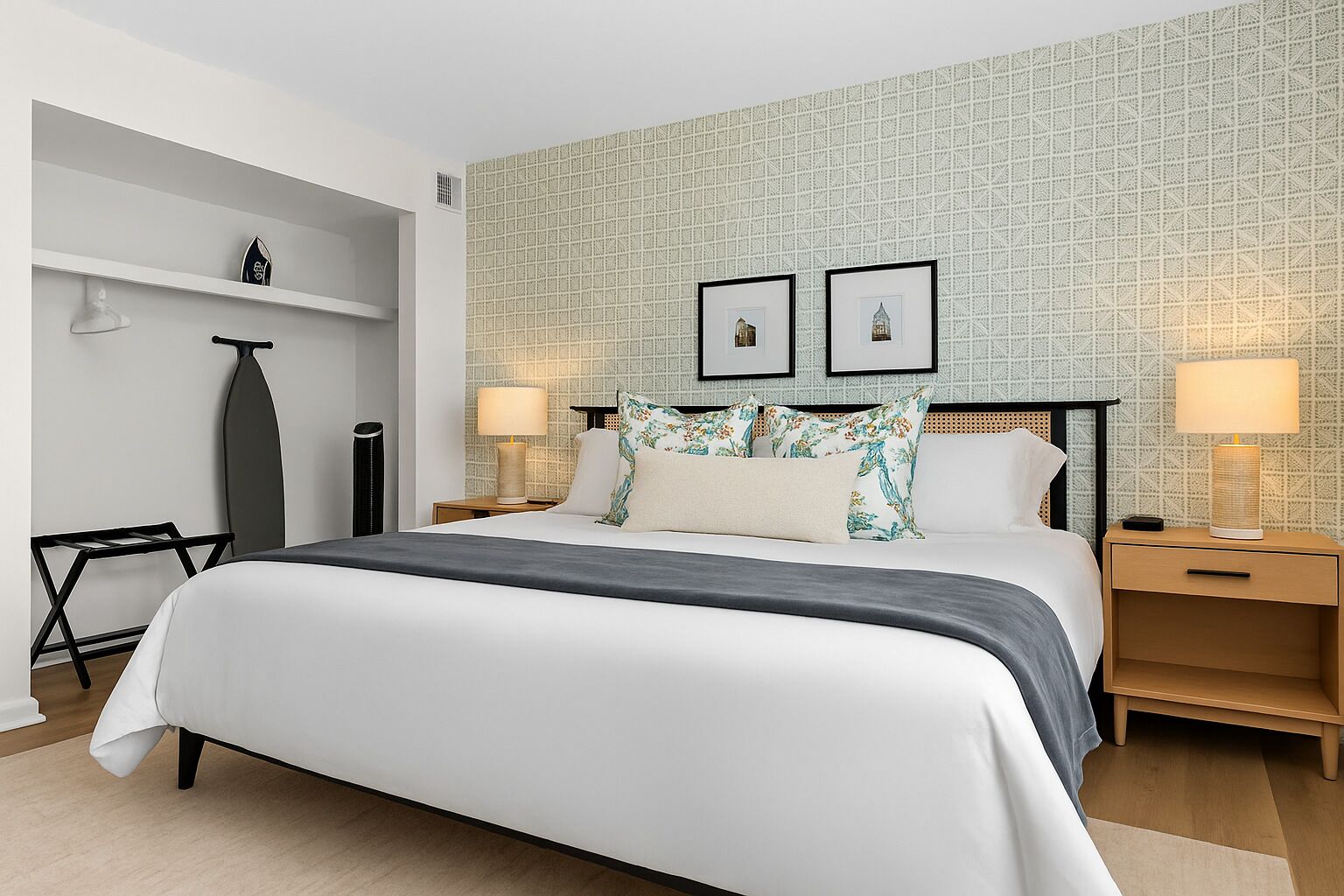 1 chambre, bureau, fer et planche à repasser, Wi-Fi gratuit