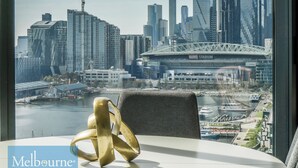 Two Bedroom Two Bathroom Apartments with Stadium & Harbour Views | 암막 커튼, 다리미/다리미판, 유아용 침대, 무료 WiFi