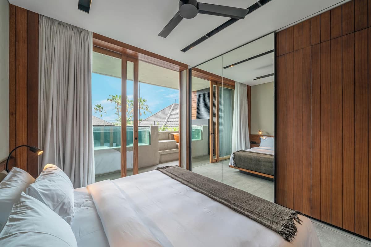 Appartement, 1 chambre, non-fumeurs, balcon | Coffres-forts dans les chambres, Wi-Fi gratuit, draps fournis