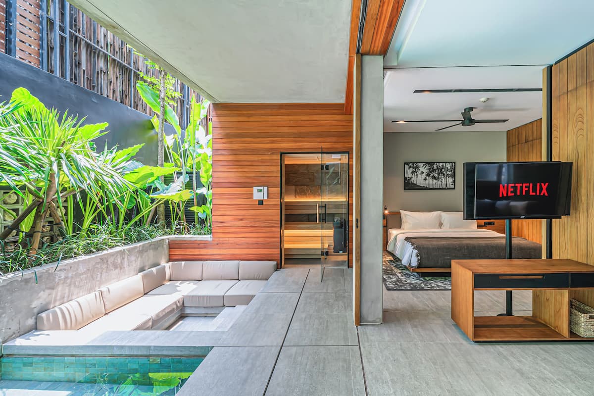 Appartement, 1 chambre, patio, vue jardin | Terrasse/Patio