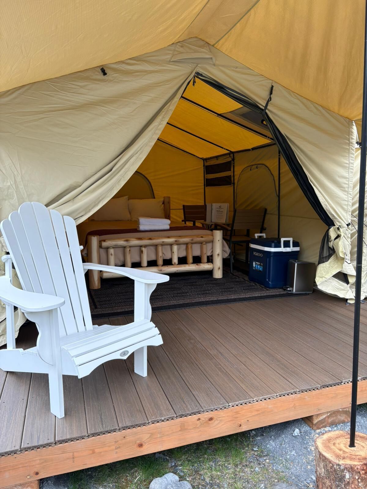 Enceinte de l’hébergement