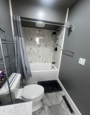 Towels, soap, toilet paper - Spacious 4-bedroom fully remodeled home in charming Sandusky (Sandusky)