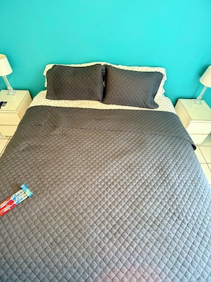 1 chambre, fer et planche à repasser, Wi-Fi, draps fournis