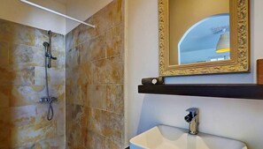Shower, hair dryer