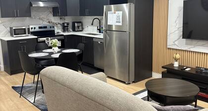 The Cozy Parlor- a stylish and family-friendly space that feels just like home.