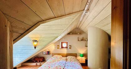 Grand gite avec piscine, sauna et mur d'escalade
