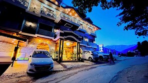 Front of property – evening/night