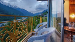 Luxury Double Room, Balcony, Mountain View | Balcony view - Jannat Resort and Spa Manali (Manali)