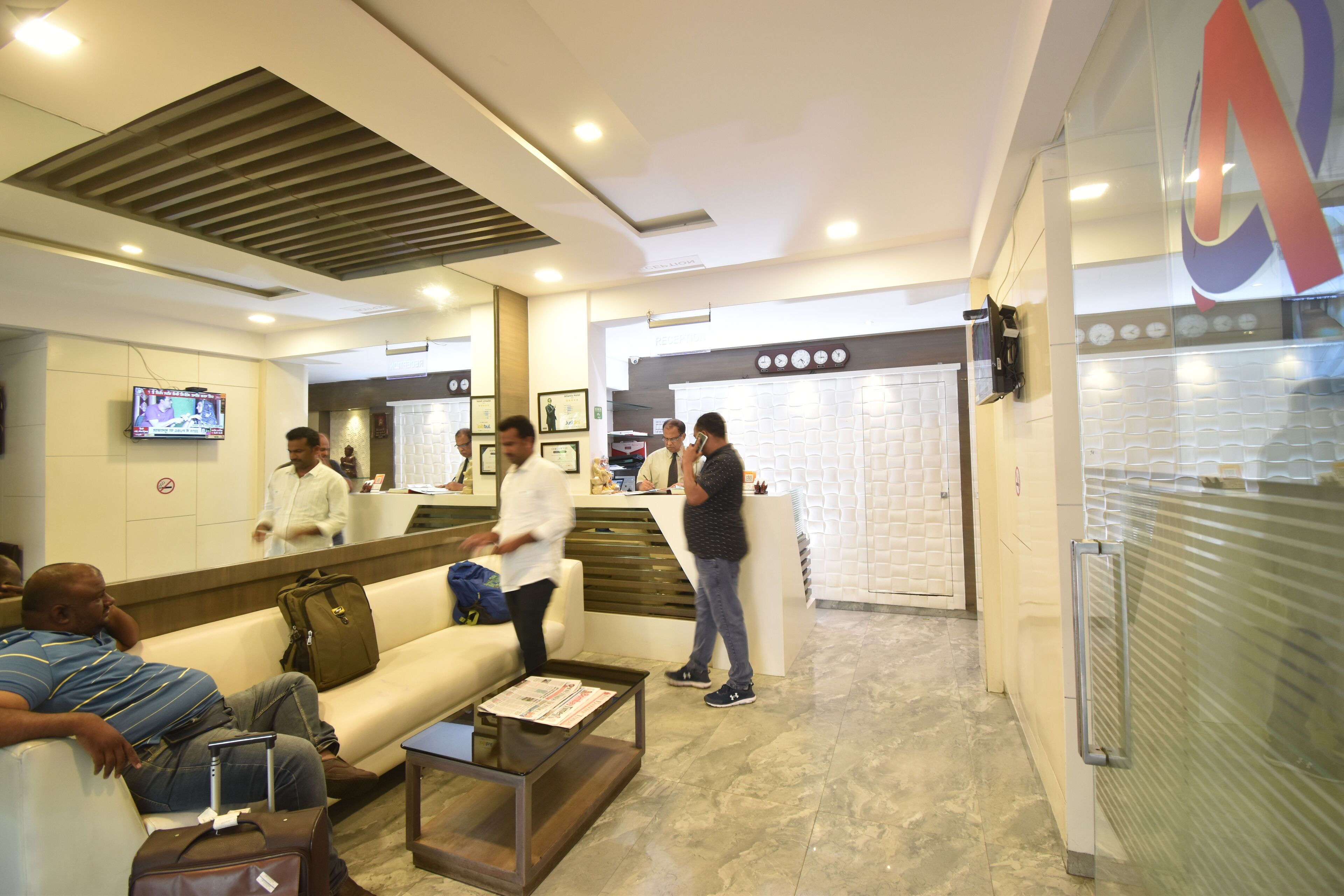 Façade de l’hébergement