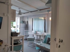 Apartment (One Bedroom Apartment with Balcony an) | Living room
