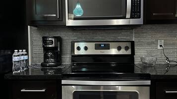 Mikrobølgeovn, ovn, kogeplade, Servietter