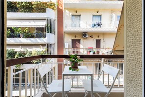 Apartment, 1 Schlafzimmer, Küche, Stadtblick | Balkon