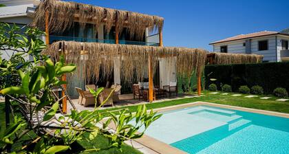3-bedroom villa in pleasant Hisarönü with WiFi, AC