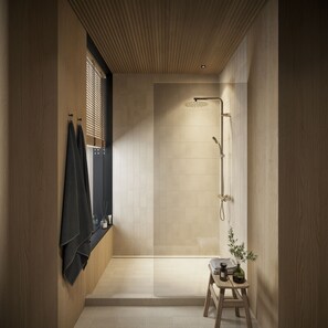 샤워 시설, 헤어드라이어, 슬리퍼, 타월