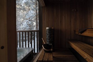 Villa – deluxe, elveutsikt | Spa