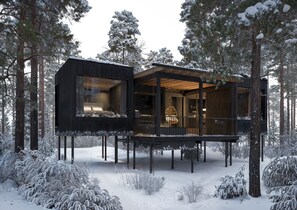 Biệt thự Deluxe, quang cảnh sông | Két bảo mật tại phòng, bàn, khu vực làm việc phù hợp cho laptop 