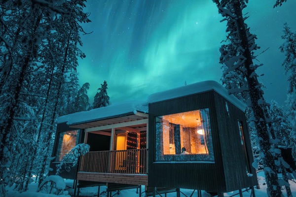 Facciata della struttura