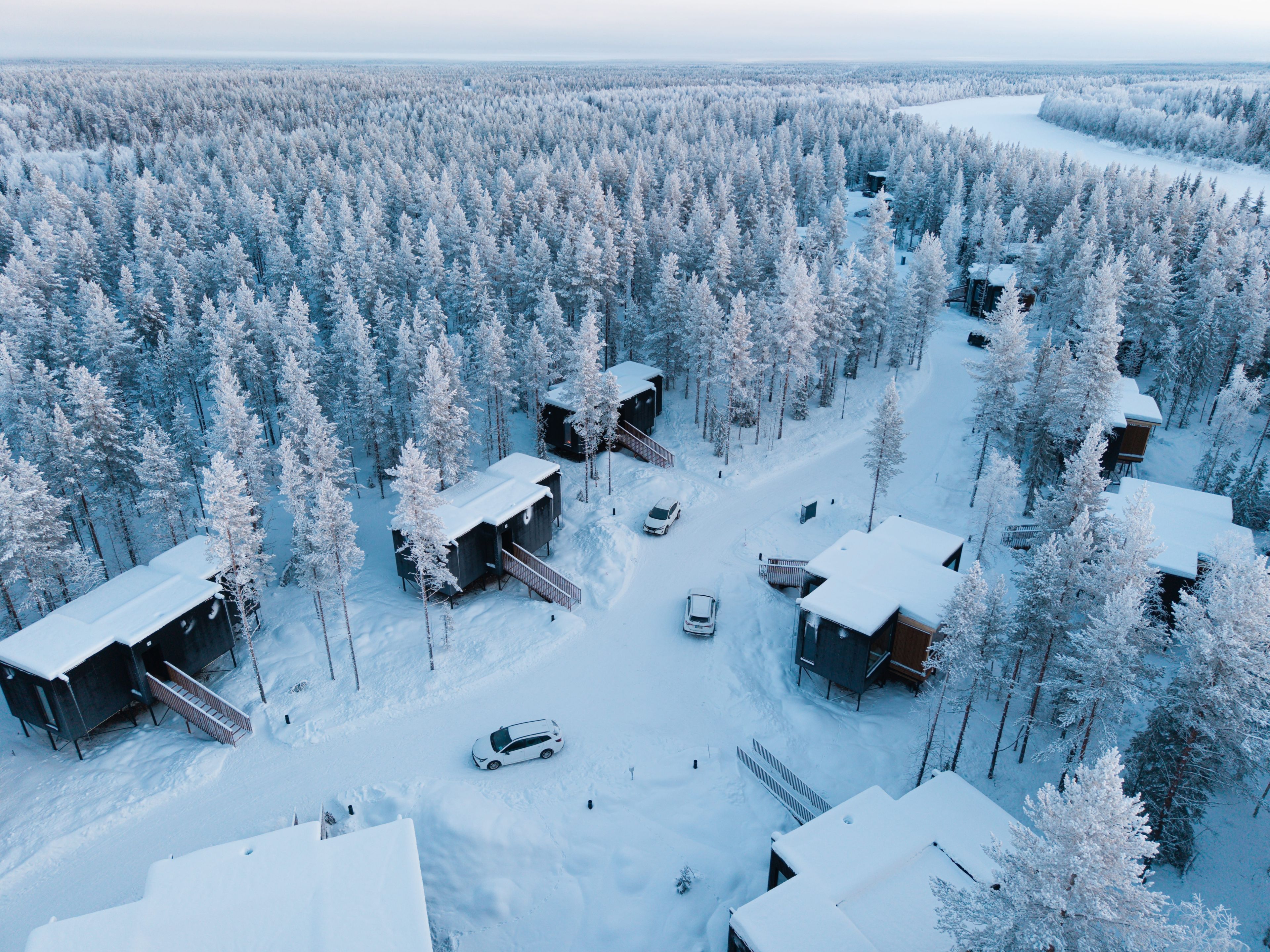 Majoituspaikan julkisivu