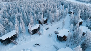 Majoituspaikan julkisivu