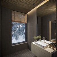 Standard Villa, Mobility accessible | Bathroom | Shower, hair dryer, slippers, towels