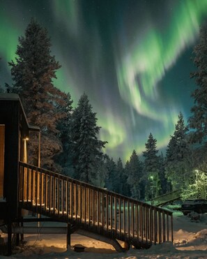 Overnatningsstedets facade