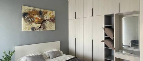 1 Schlafzimmer, Bügeleisen/Bügelbrett, kostenloses WLAN, Bettwäsche