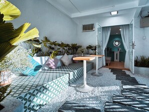 Majoituspaikan julkisivu