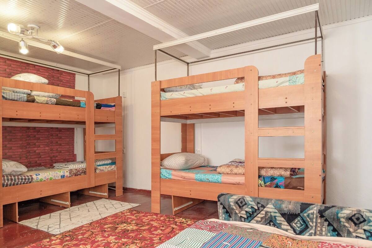 Basic Shared Dormitory, Mixed Dorm, Courtyard View | Desk, laptop workspace, blackout curtains, free WiFi