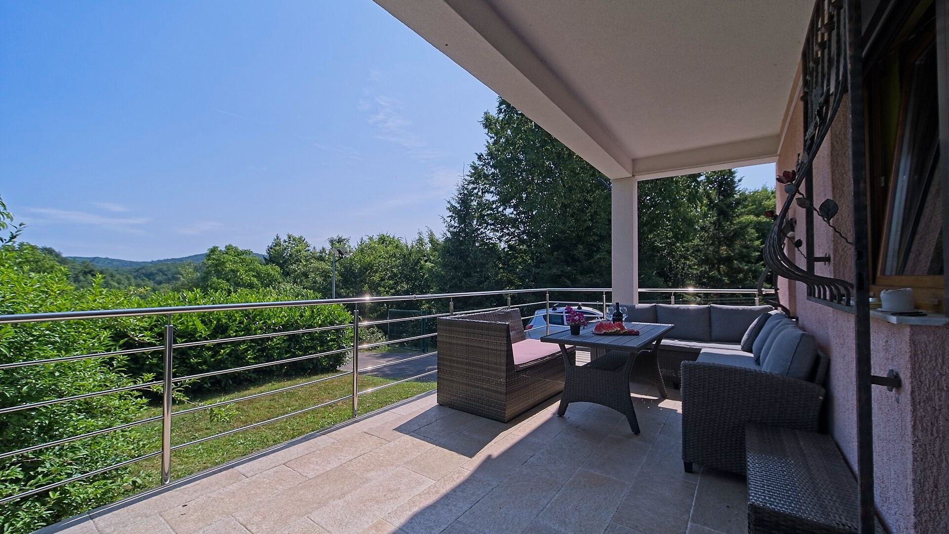 Enceinte de l’hébergement