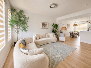 Smart TV - Sol & Sandstone - Mykonos-Inspired Modern Retreat (Cochrane)
