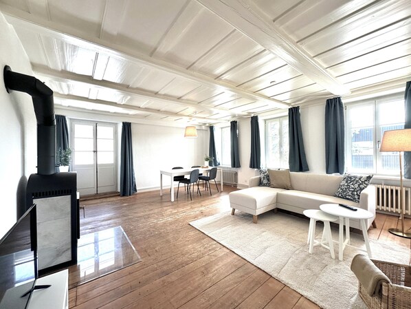 Business Apartment | Living area - Business Apartment Oberbipp (Oberbipp)