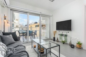 Apartment, City View | City view - Amore 2-BR Apt By Finikoudes (Larnaca)