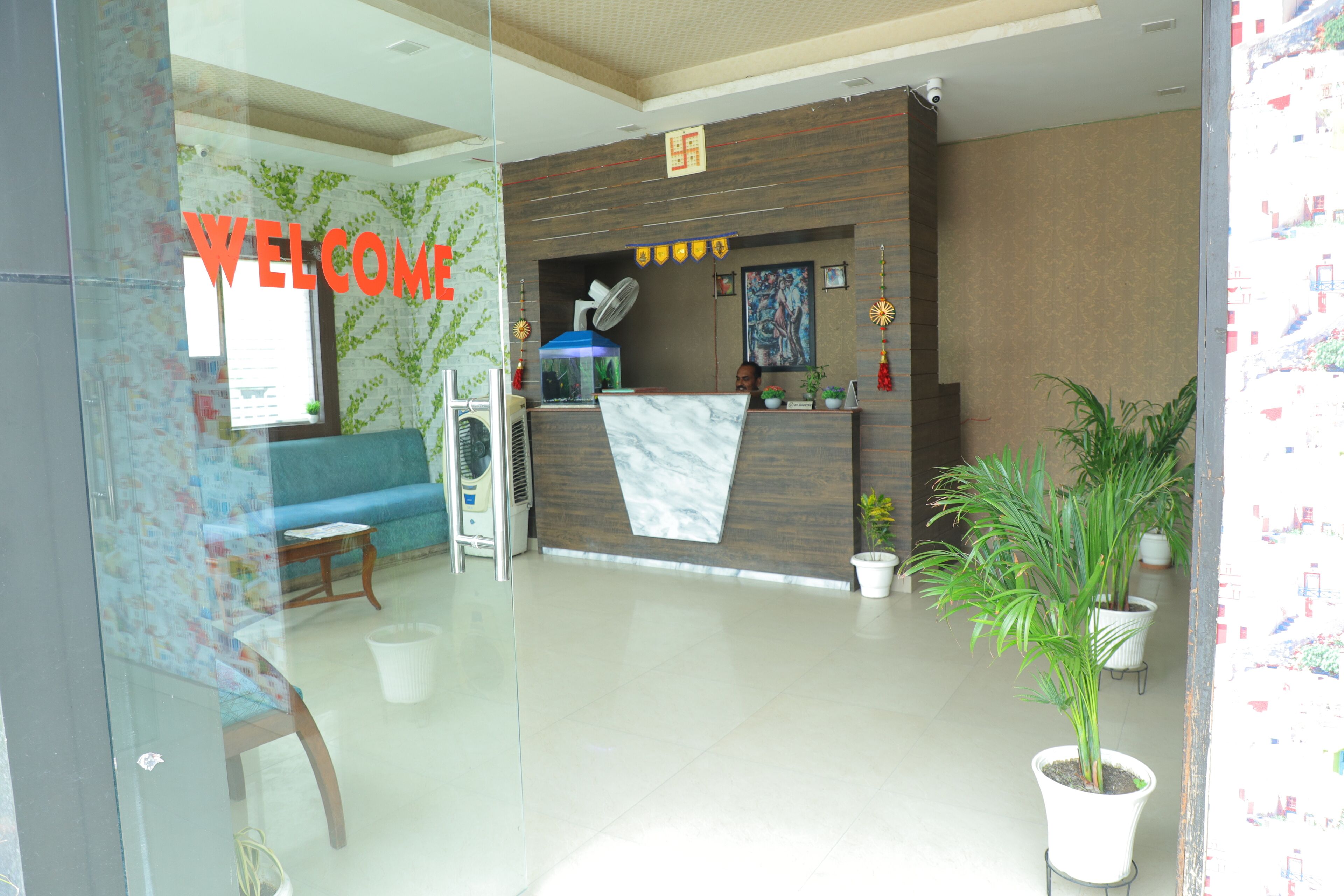 Quầy tiếp tân