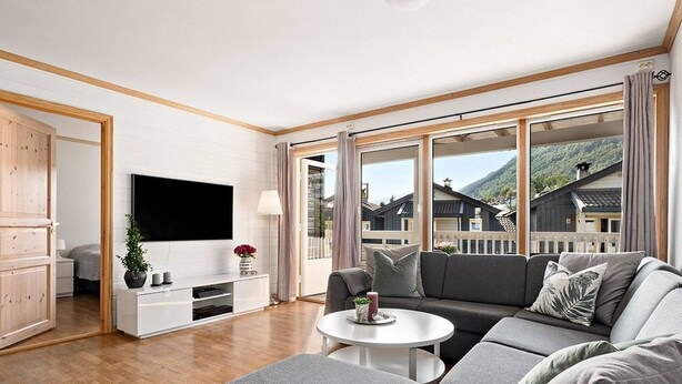 TV - Central Apartment with a View (Voss)