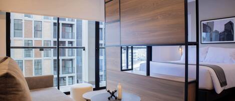 1 bedroom, desk, iron/ironing board, WiFi