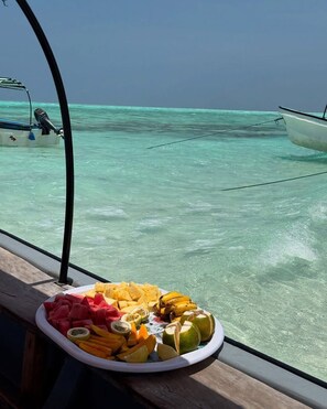 Vue depuis l’hébergement