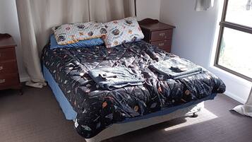 2 dormitoris i roba de llit