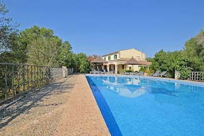 Pool - Perxa - large house with private pool in Petra (Petra)