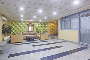 Sitteområde i lobbyen