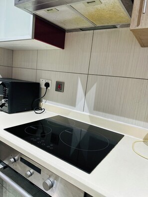 Microwave, oven, stovetop