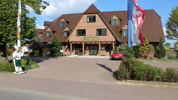 Fassade der Unterkunft