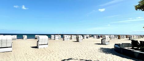 Vlak bij het strand