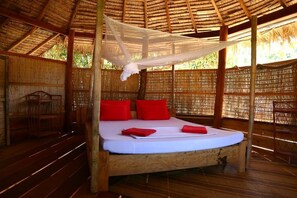 Deluxe-Bungalow, Balkon, Meerblick